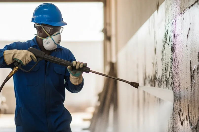 generation cleaning - high pressure jet washing ---