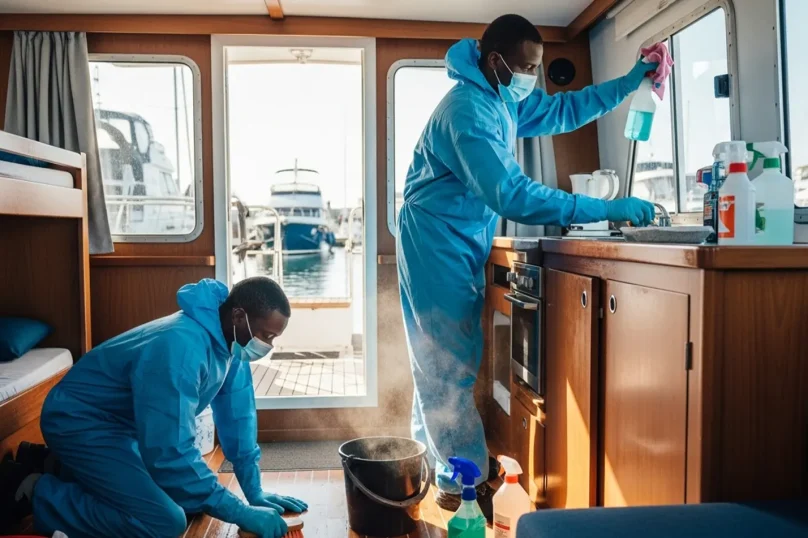 generation cleaning - marine cleaning- houseboat